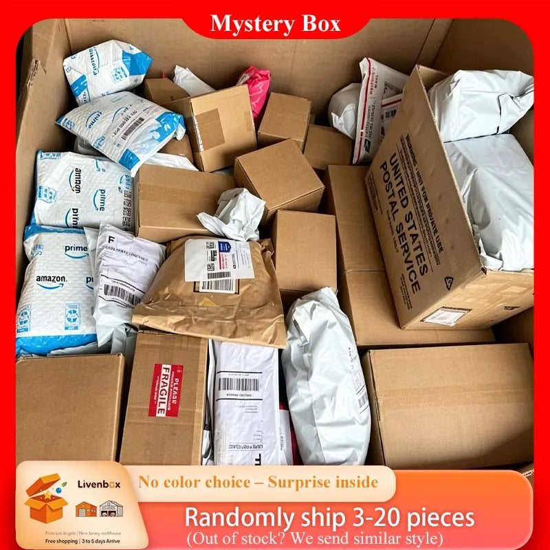 Stress Relief Mystery Squishy Box — Random Fidget Toy