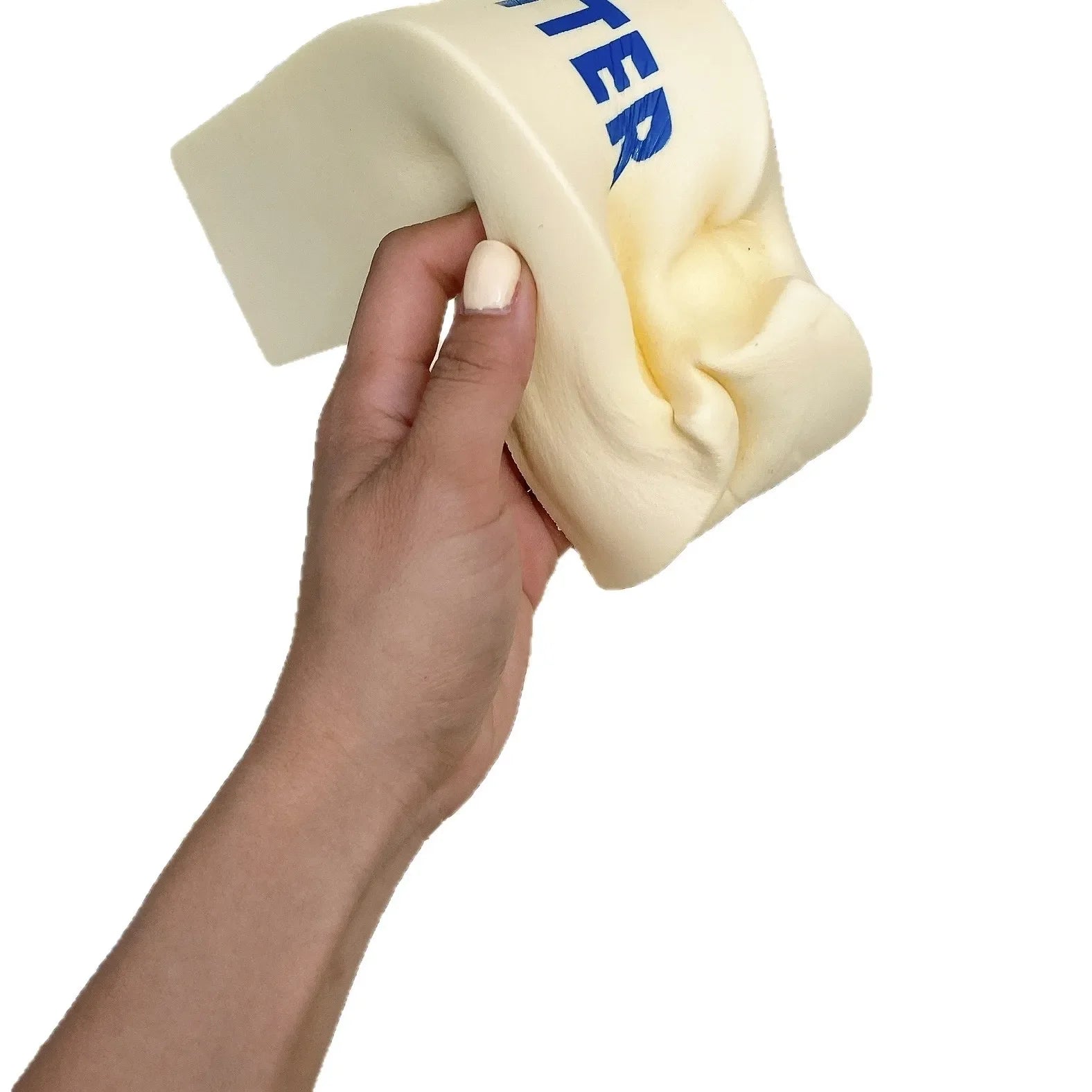 Giant Butter Stick Squishy — Slow Rising Fidget Toy