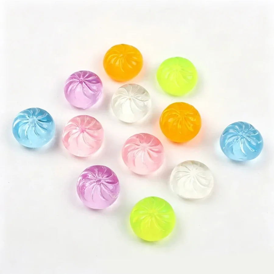 Mini Dumpling Squishy Set with Steamer (5-Pack)