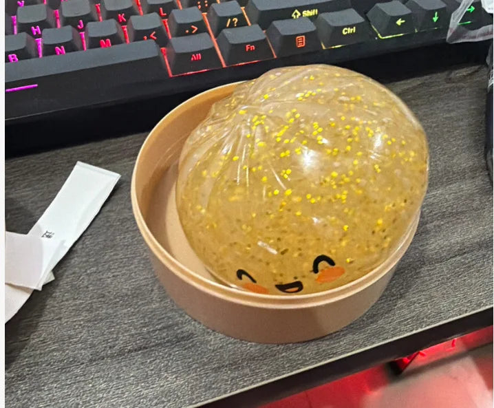 Glitter Dumpling Mystery Squishy — Surprise Style