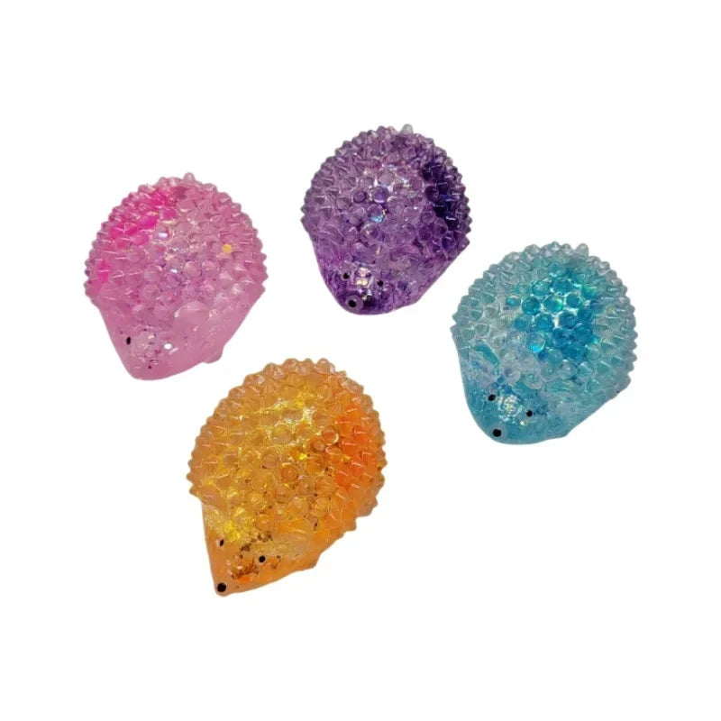 Glitter Hedgehog Squishy Toy