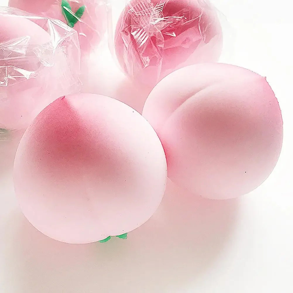 Pink Peach Squishy Toy