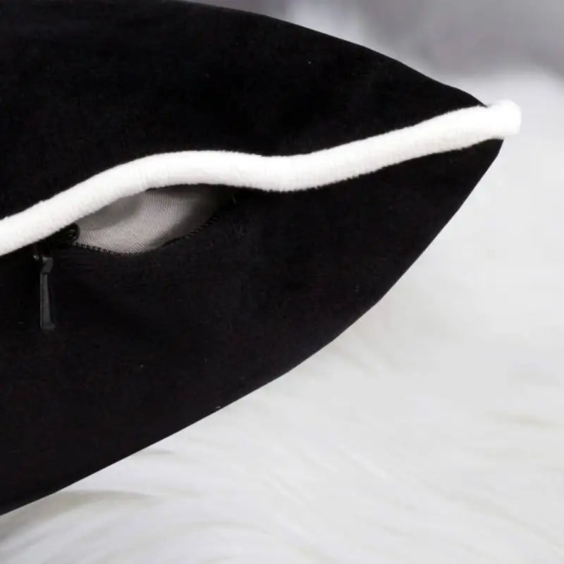 Halloween Ghost Velvet Throw Pillow Set