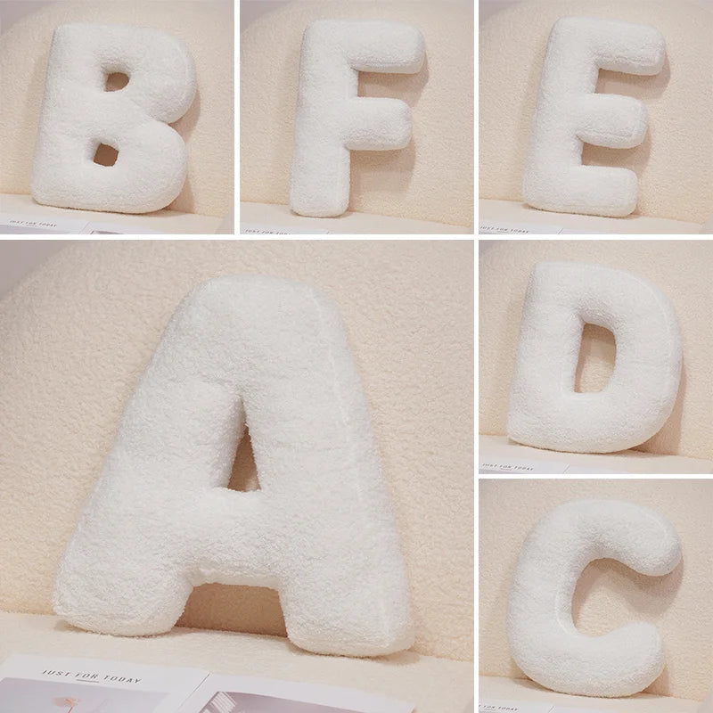 English Letters Learning Pillow Set