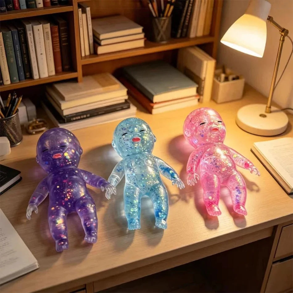 Glitter Baby Squishy — Slow Rebound Fidget Toy
