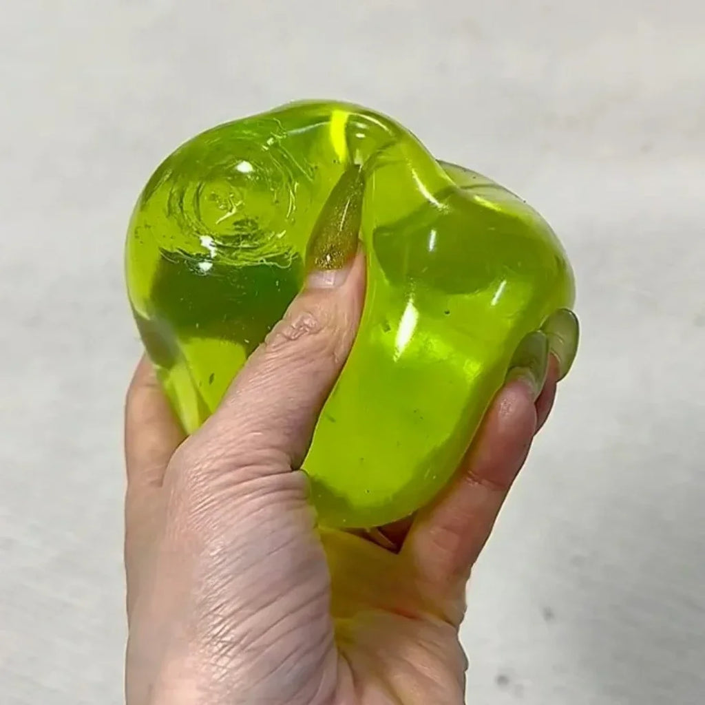 Green Apple Maltose Squishy Ball — Slow Rebound Toy
