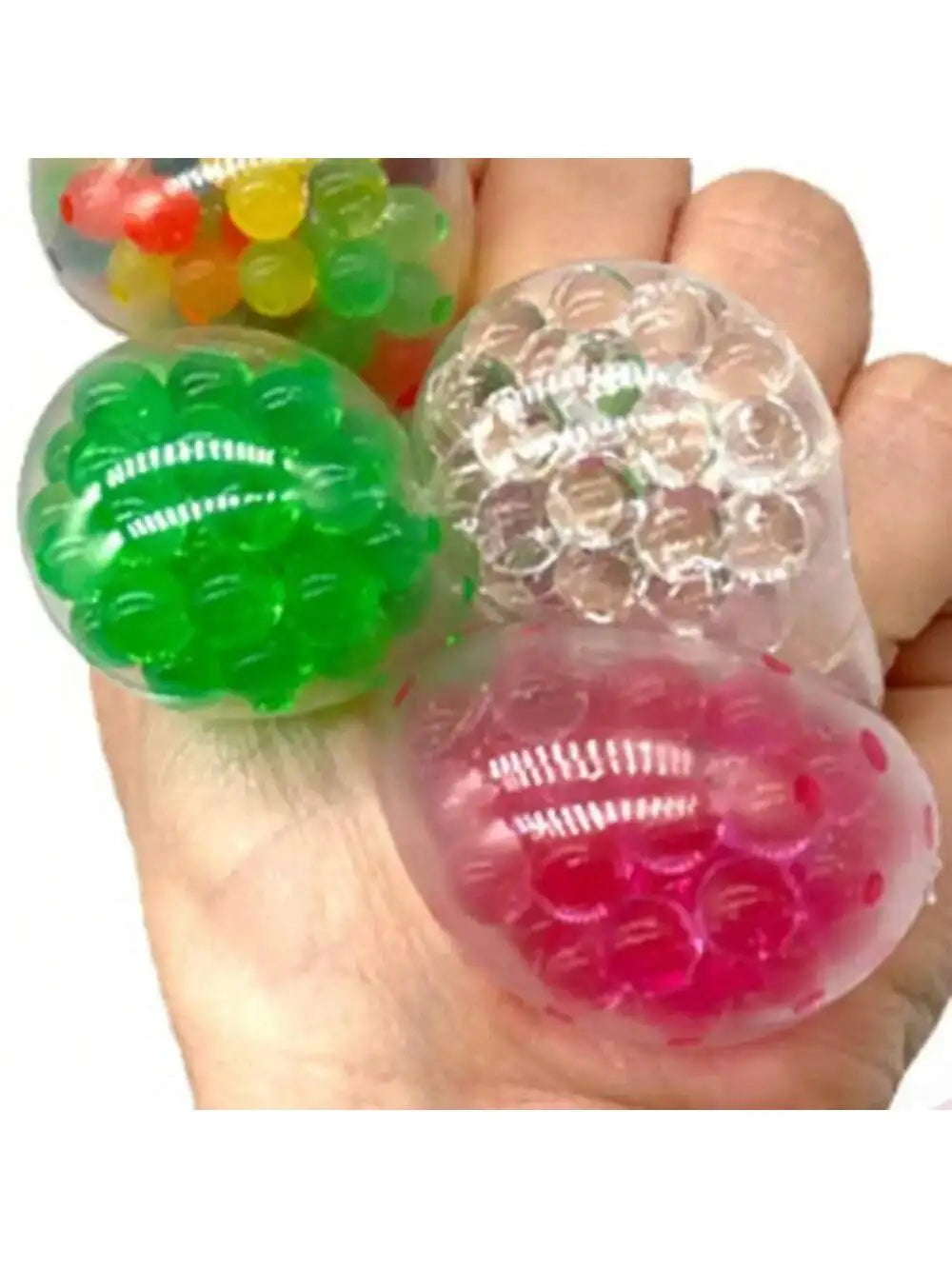 Sensory Stress Ball 10-Pack — Squishy Fidget Toys for Autism & Kids