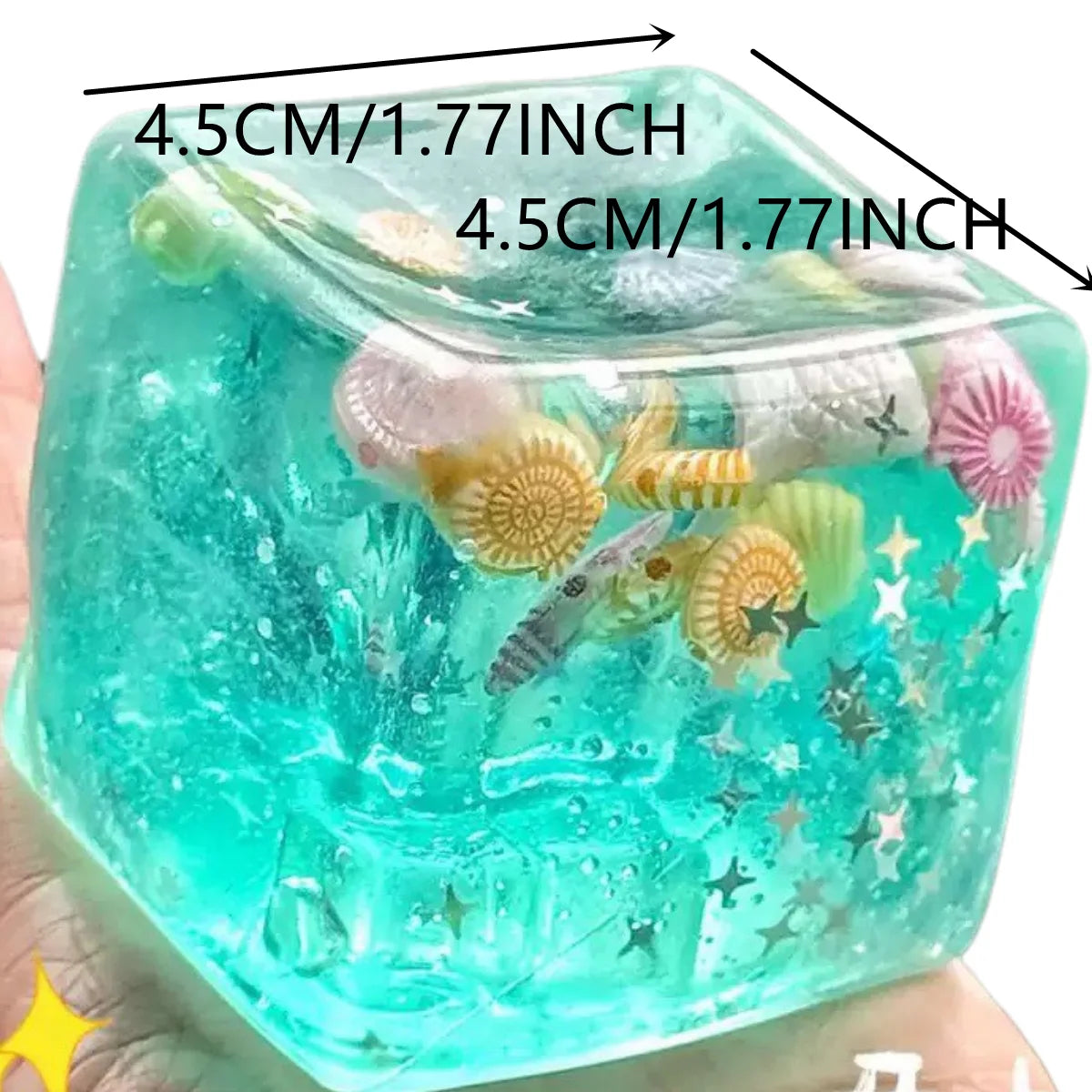 Ocean Stress Ball Squishy — Autism Sensory Maltose Water Fidget Toy