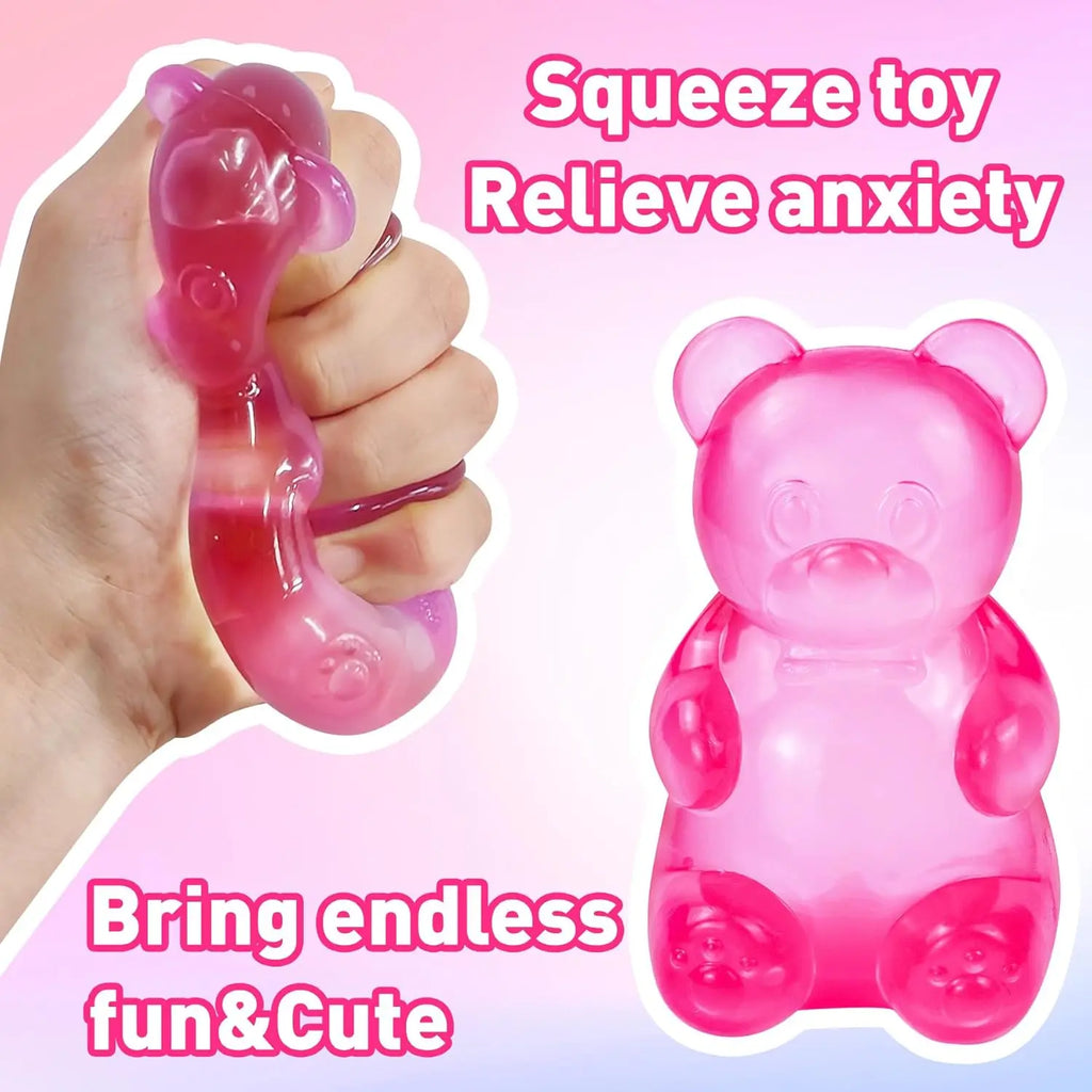 Little Bear Maltose Pinch Stress Relief Ball — Slow Rebound Music Toy