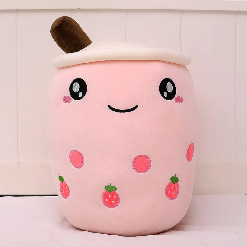 Boba Milk Tea Plush Pillow