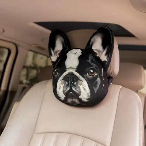 3D Dog-Shaped Car Neck Pillow