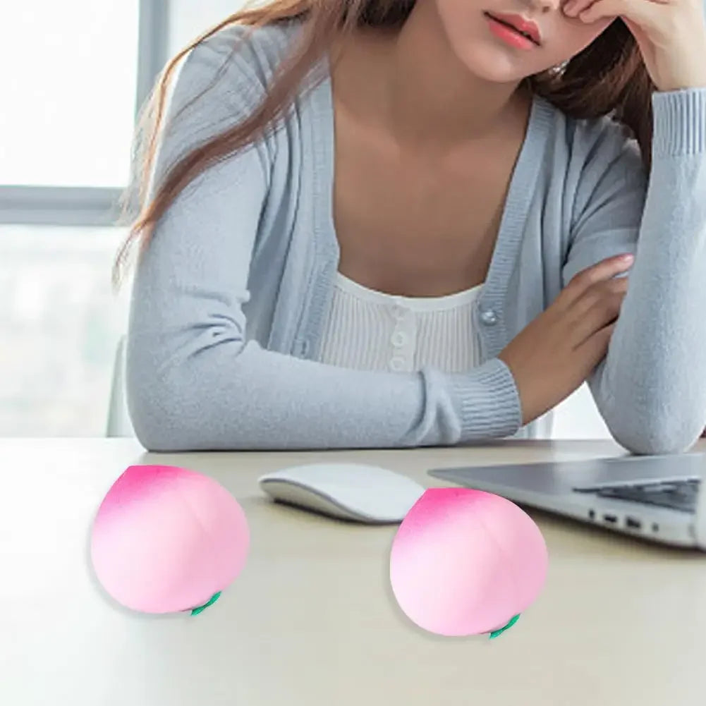 Pink Peach Squishy Toy