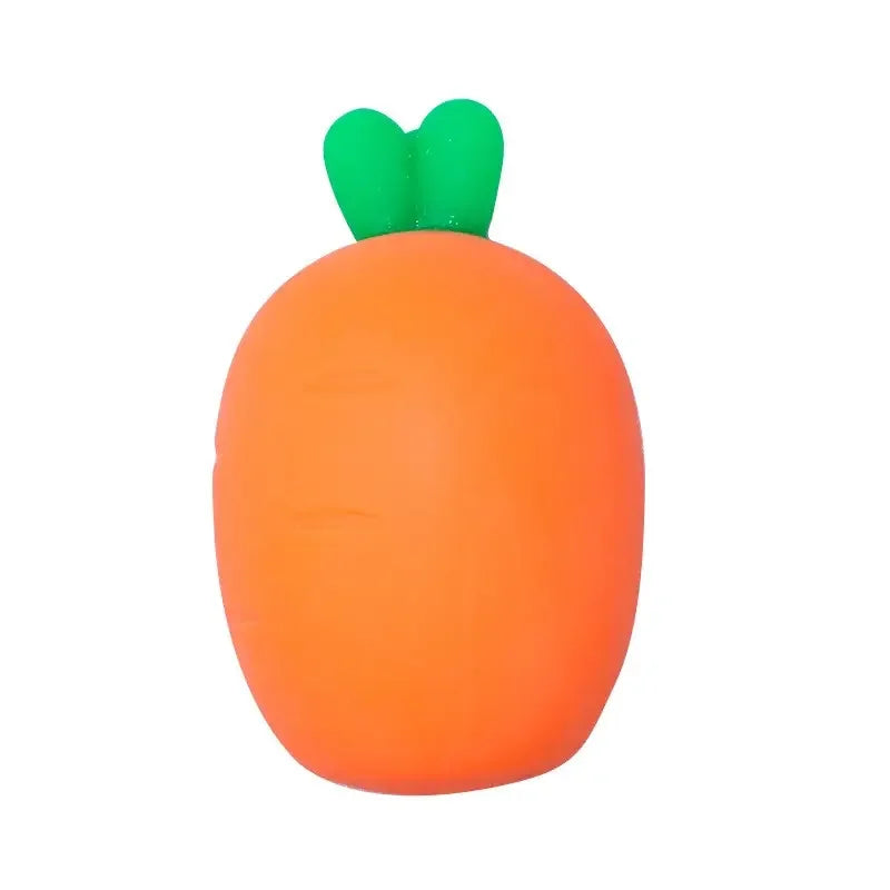 Realistic Carrot Squishy — Slow Rising Vegetable Toy