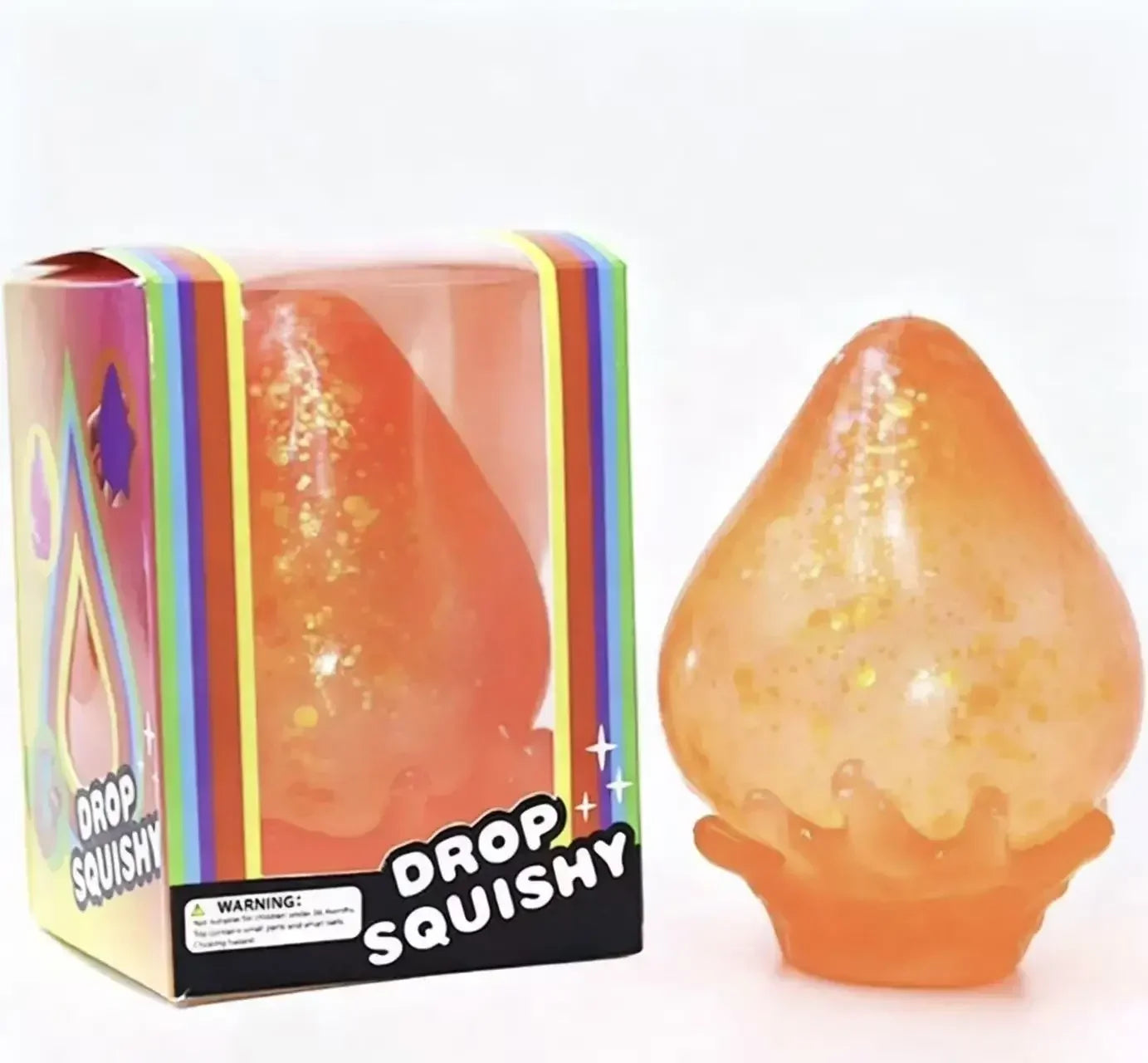Aurora Water Drop Maltose Squeeze Cube