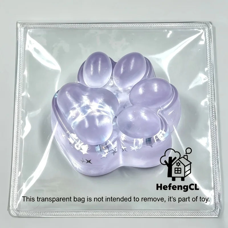 Taba Cat Claw Squeeze Toy for Kids — TPR Sensory Fidget Light Colors