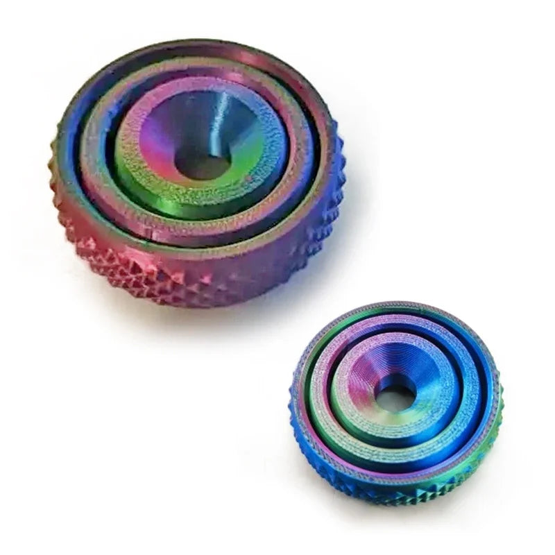 3D Printed Rotating Ball Toy — O-Shape Fingertip Gyroscope Decompression Gadget