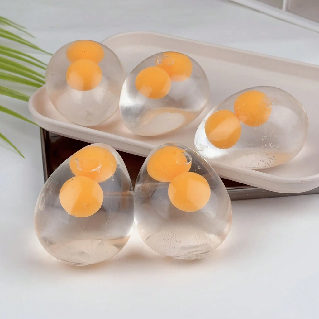 Liquid Egg Yolk Squishy Stress Ball — Random Color