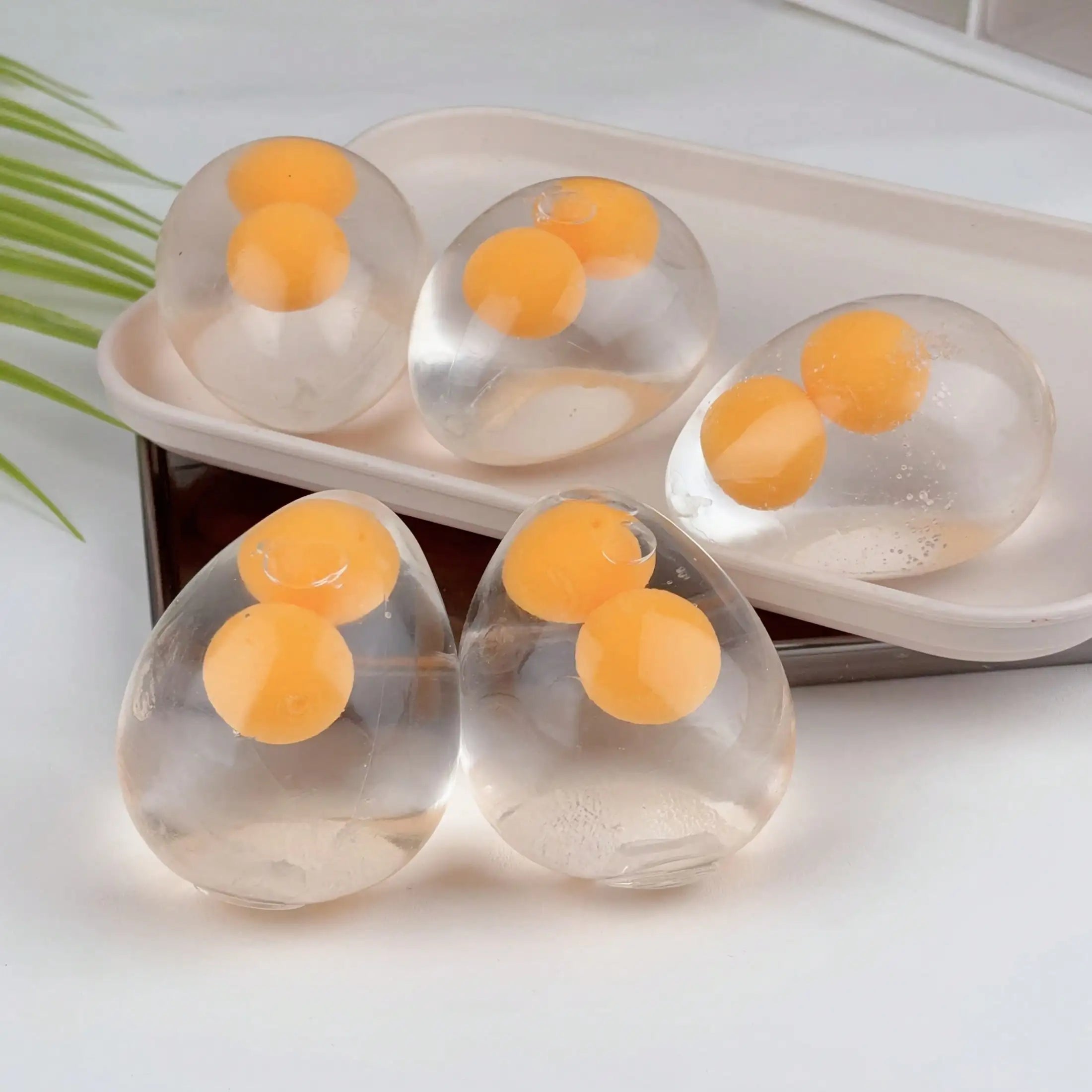 Liquid Egg Yolk Squishy Stress Ball — Random Color