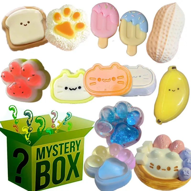Mystery Cat Paw Squishy Toy