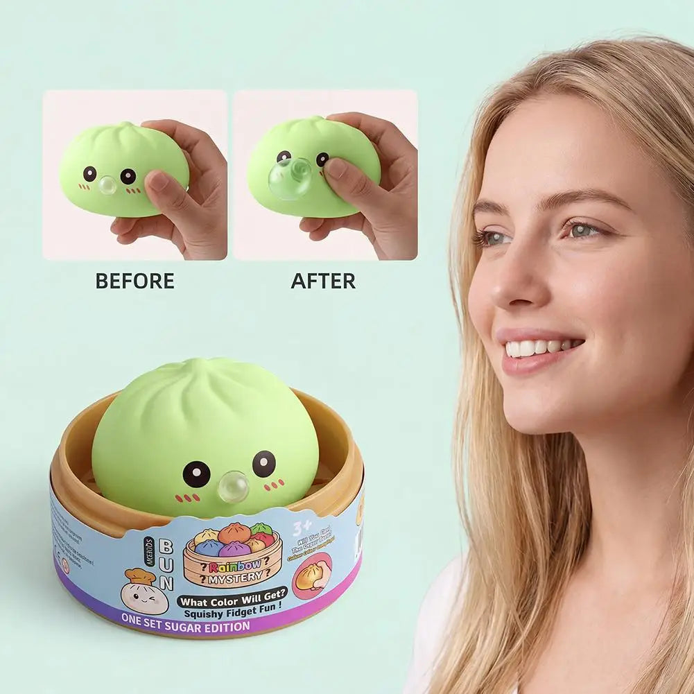 Bubble Pop Dumpling Squishy Mystery Box