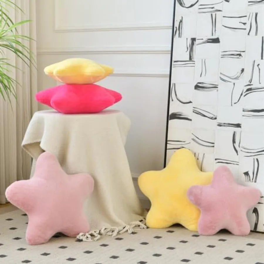 Plush Star Throw Pillow