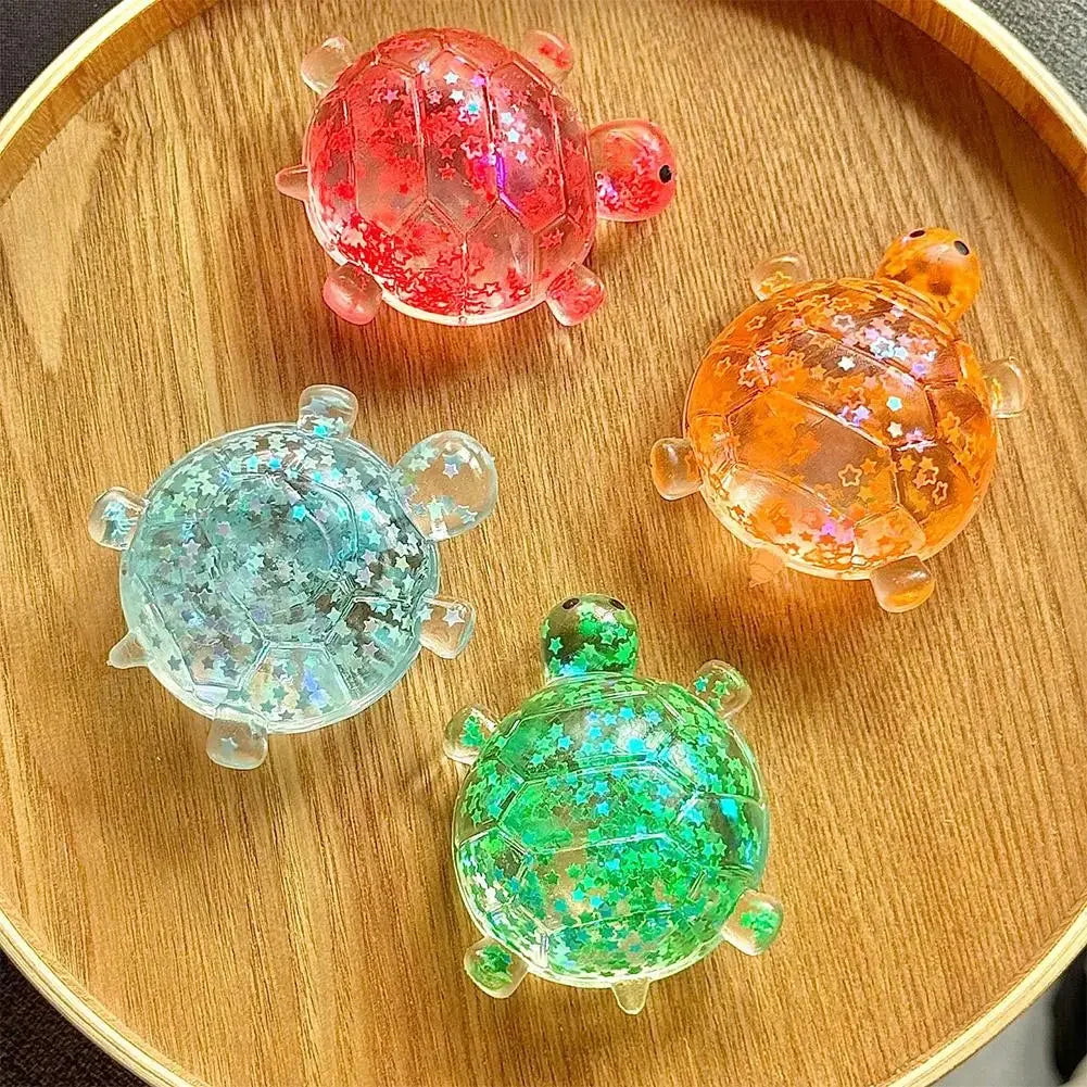Glitter Turtle Squishy Toy (Large)