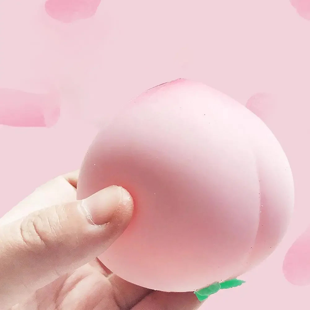 Pink Peach Squishy Toy
