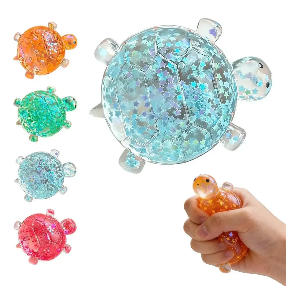 Glitter Turtle Squishy Toy (Large)