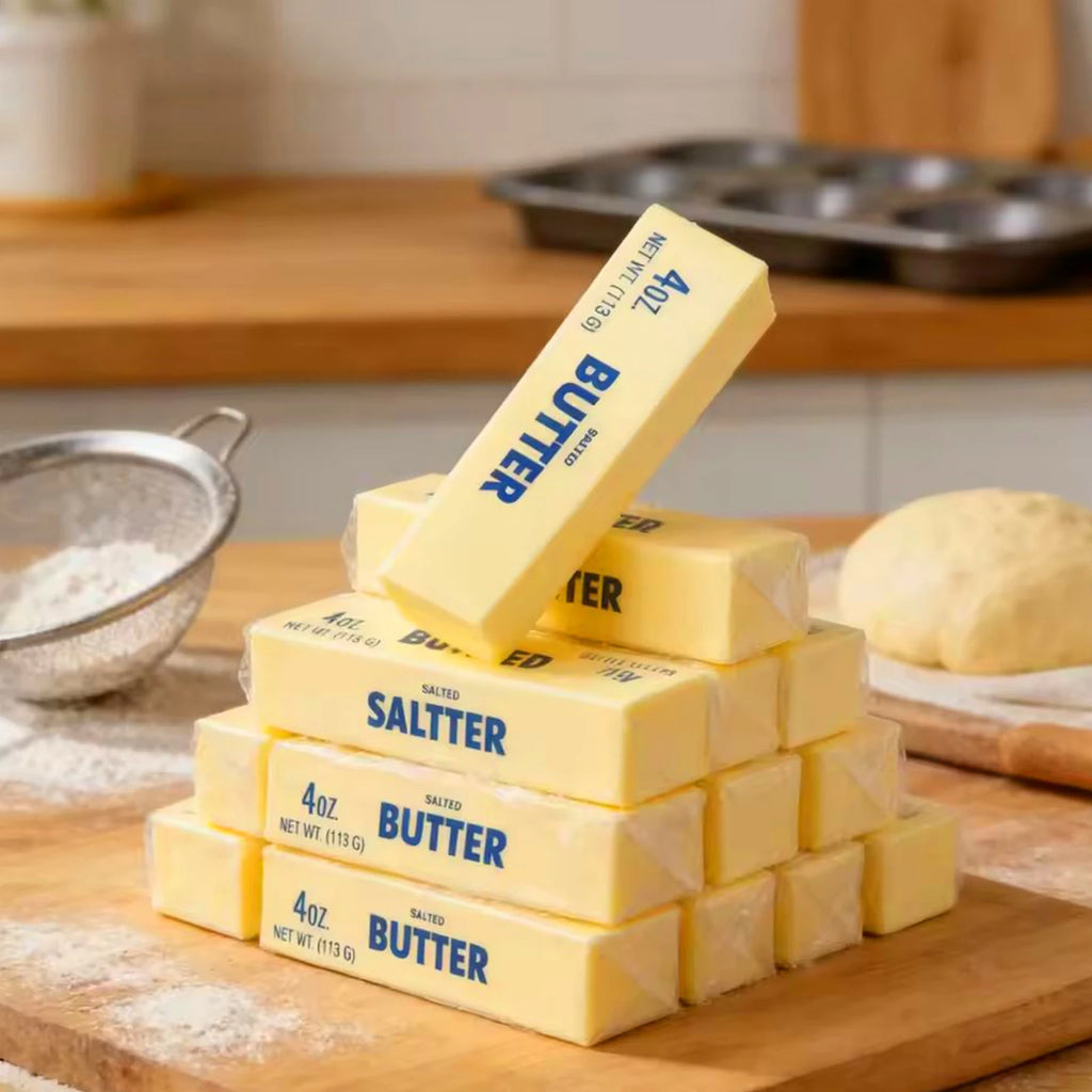 Butter Stick Fidget Toy 14/24cm — Squishy Elastic Cheese Stick Stress Reliever
