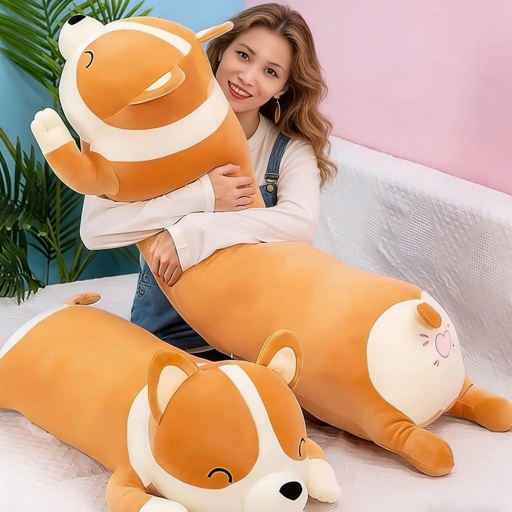 Shiba Inu Plush Body Pillow
