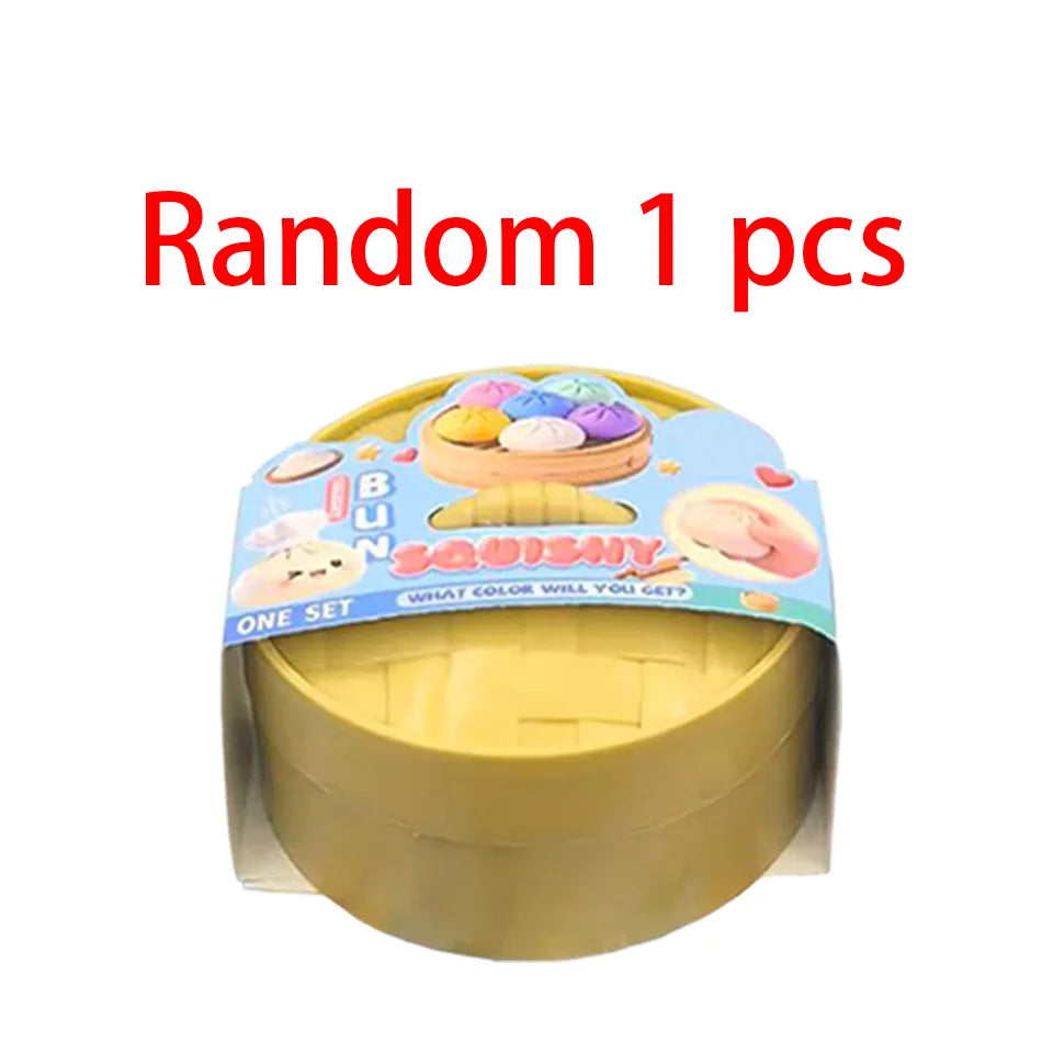 Colorful Dumpling Squishy Blind Box — Collectible Decompression Toy