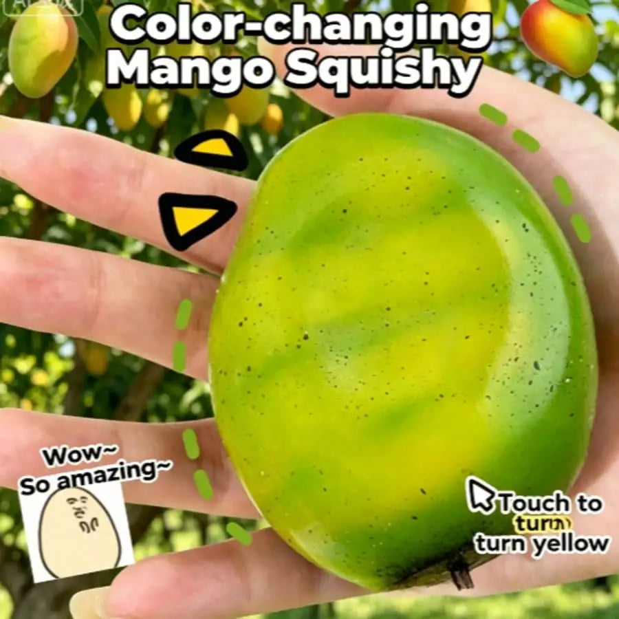 Color-Changing Mango Squishy (Heat Reactive)