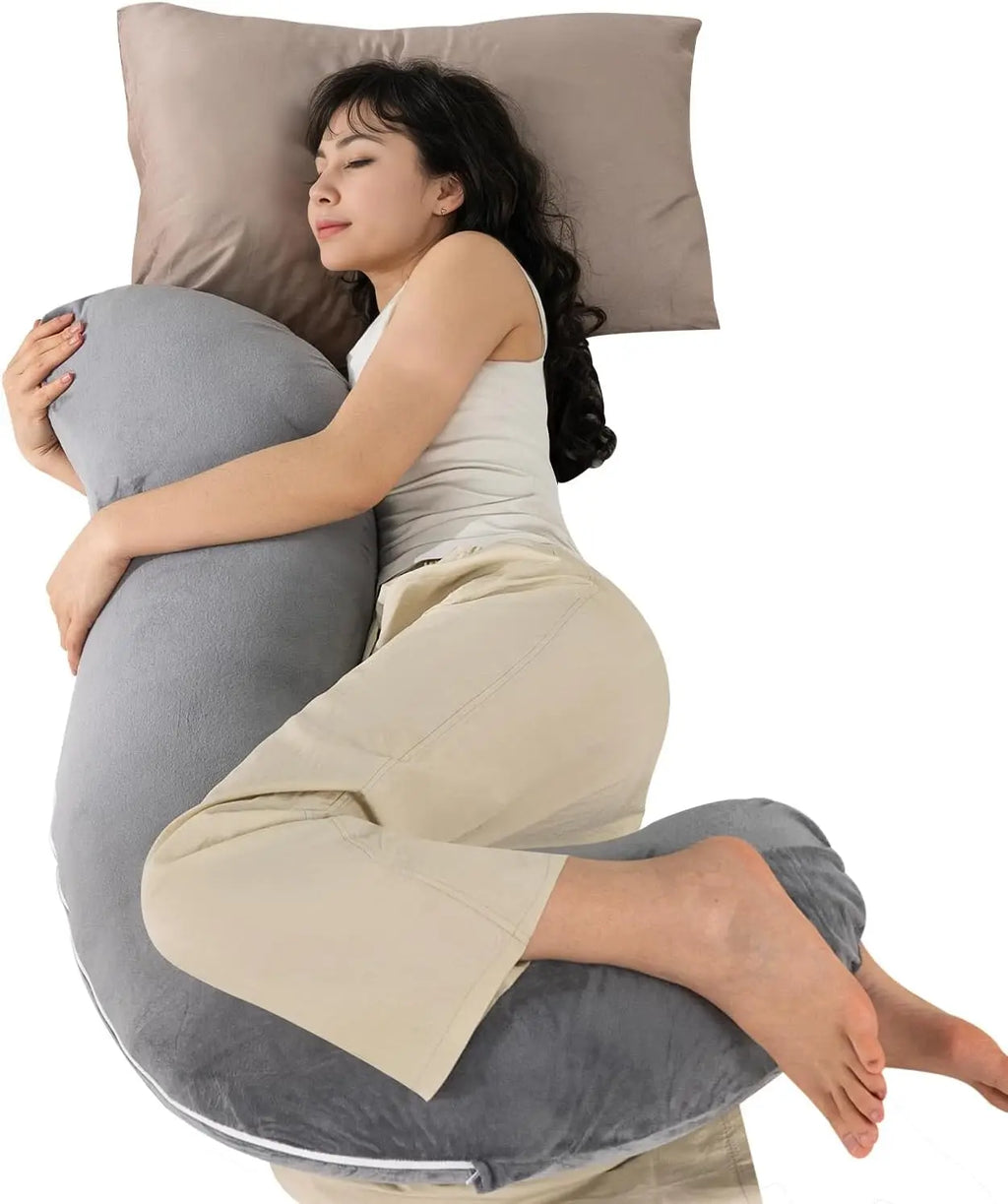 S-Shaped Hug Pillow for Side Sleepers