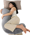 S-Shaped Hug Pillow for Side Sleepers