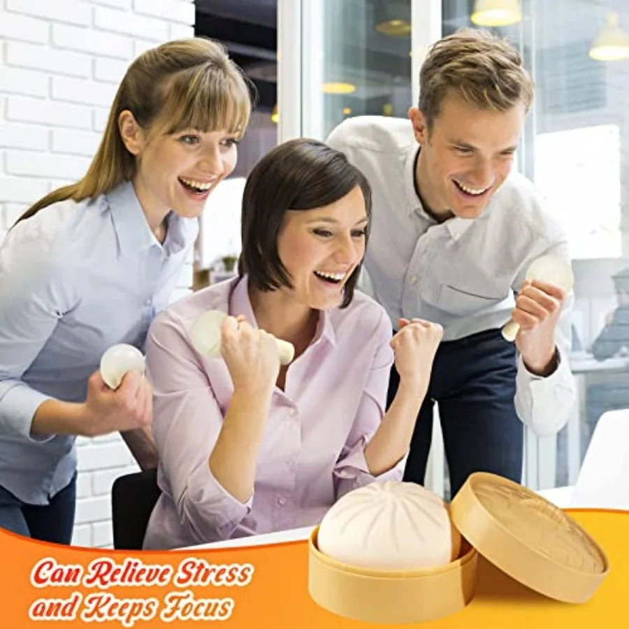 Dumpling Squishy Stress Ball — Halloween Party Trick Toy