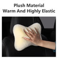Rabbit Plush Car Headrest Pillow