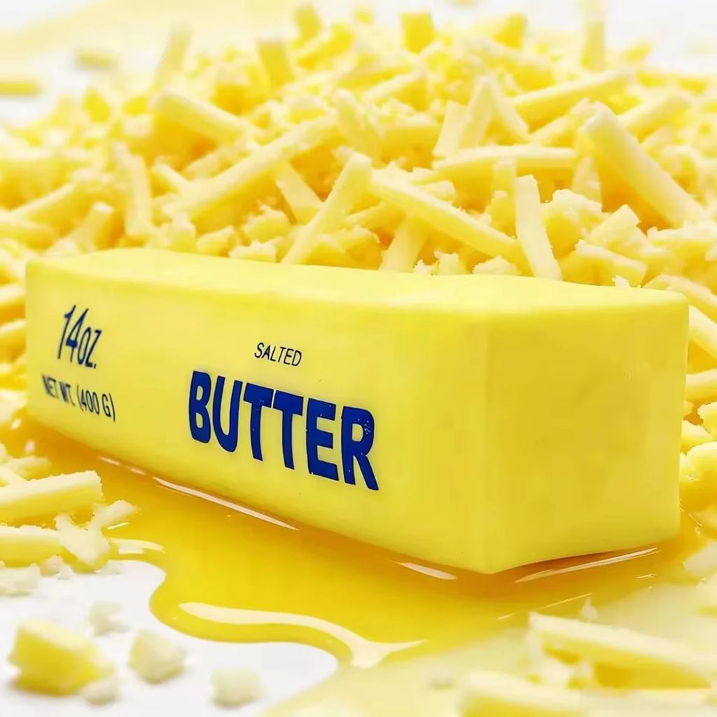 Butter Stick Fidget Toy 14/24cm — Squishy Elastic Cheese Stick Stress Reliever