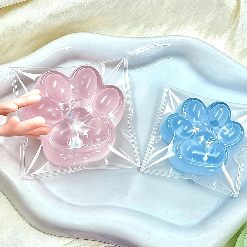 Taba Cat Claw Squeeze Toy for Kids — TPR Sensory Fidget Light Colors