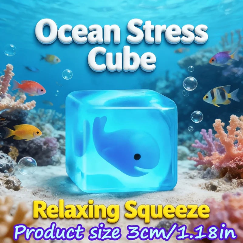 Blue Ocean Animal Squishy Toy