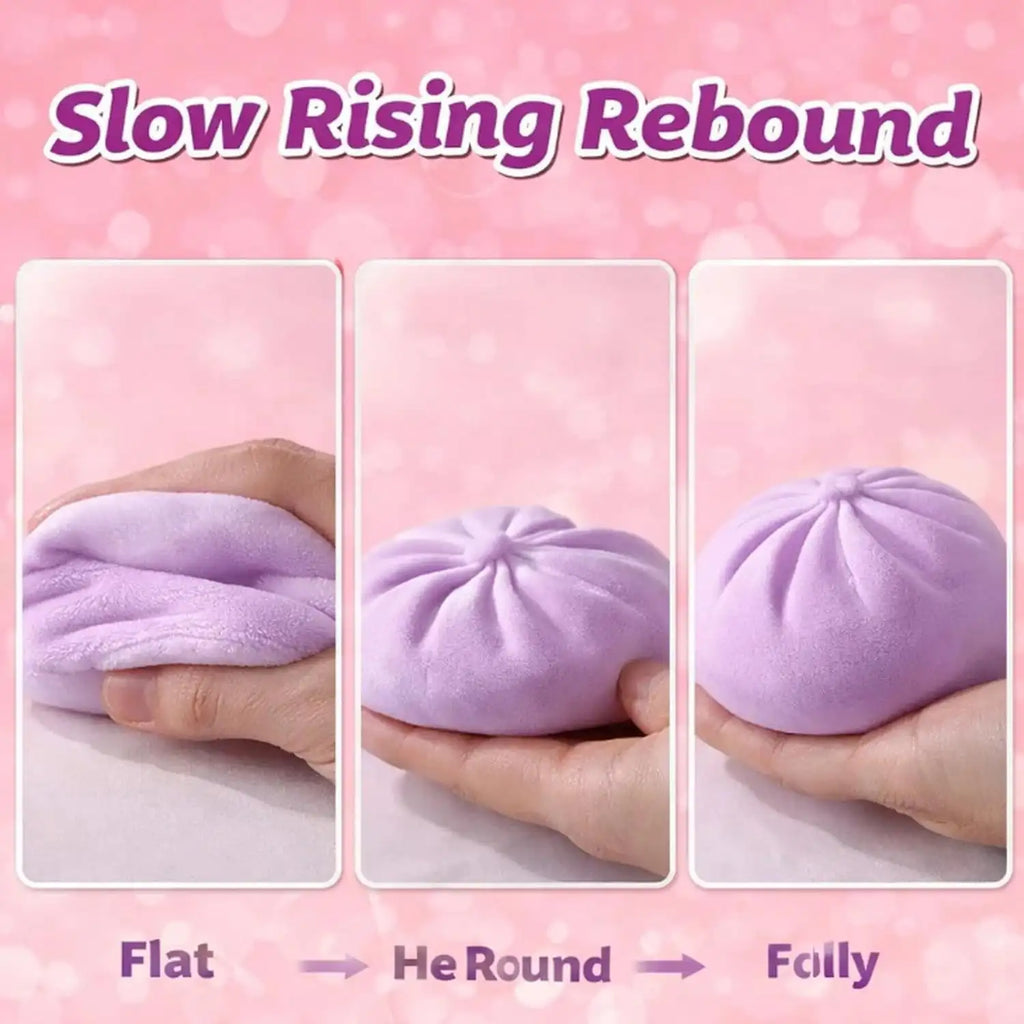 Crystal Clear Dumpling Squishy