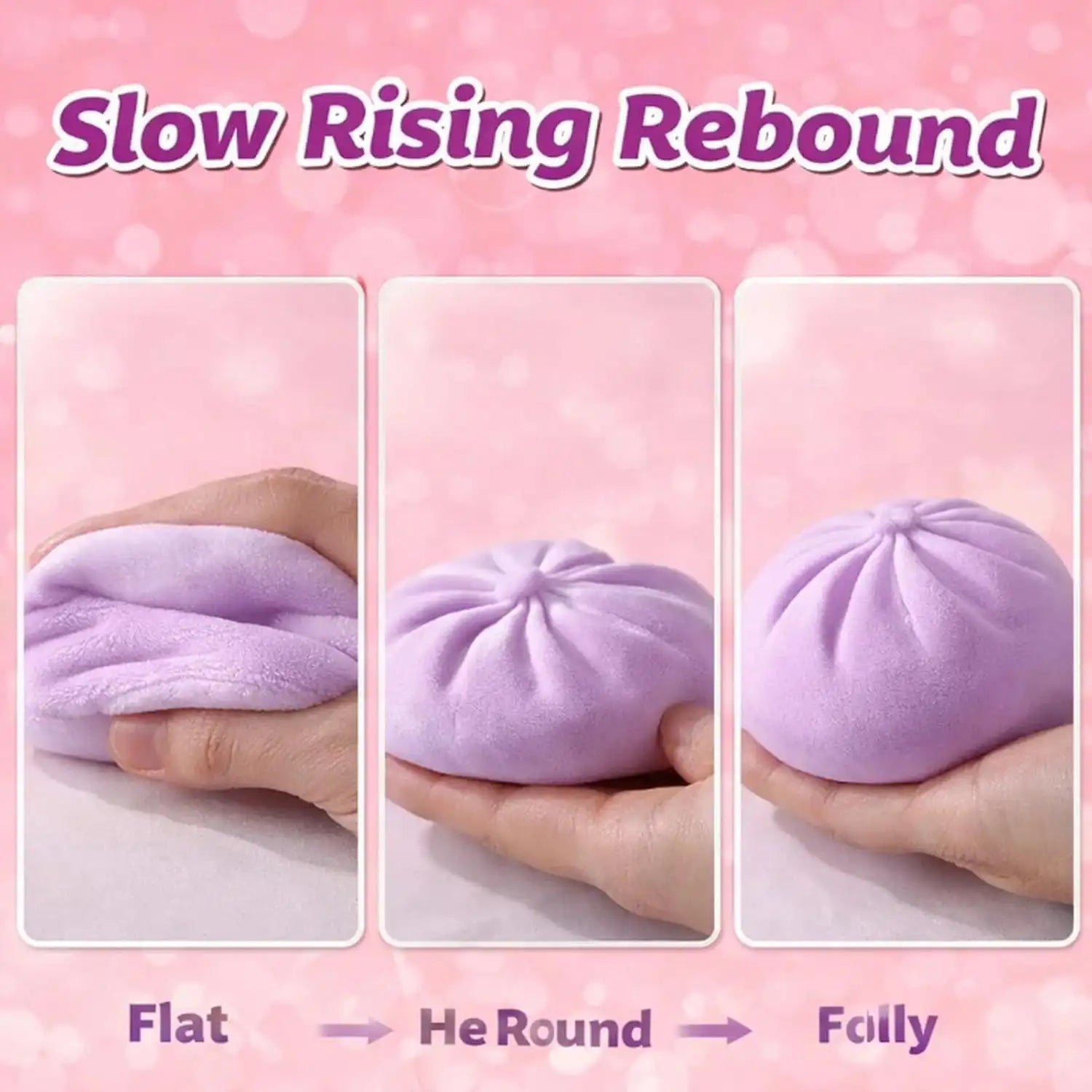 Crystal Clear Dumpling Squishy