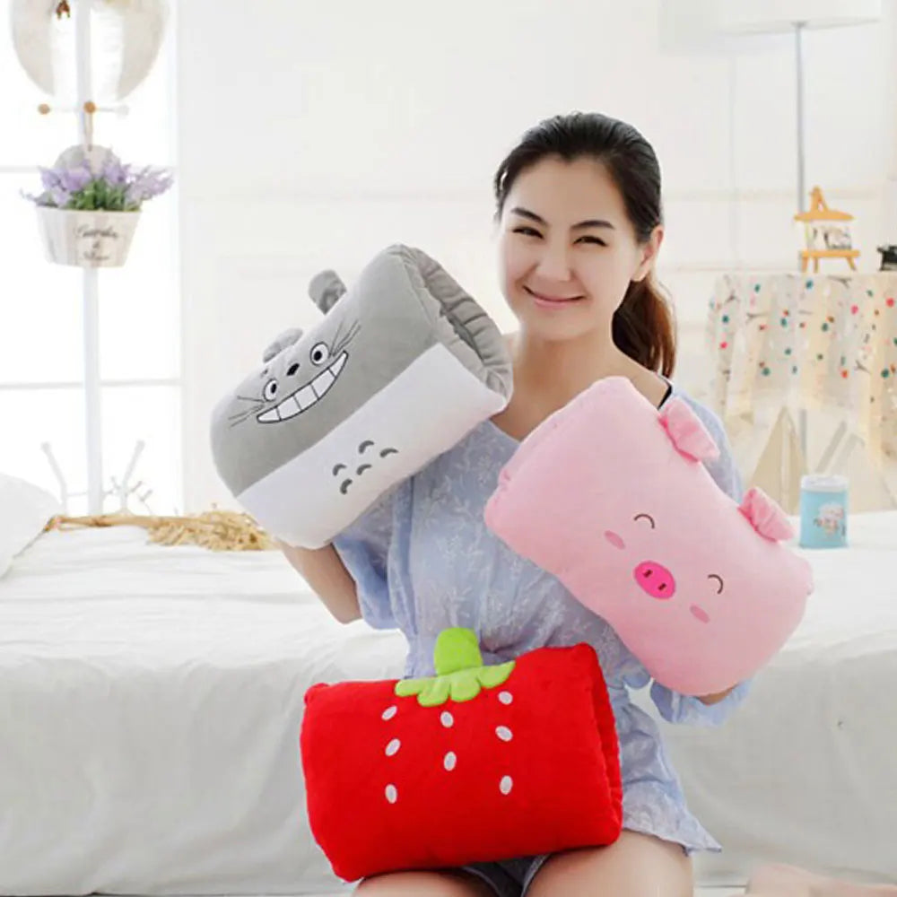 Warm Hand Cover Nap Pillow