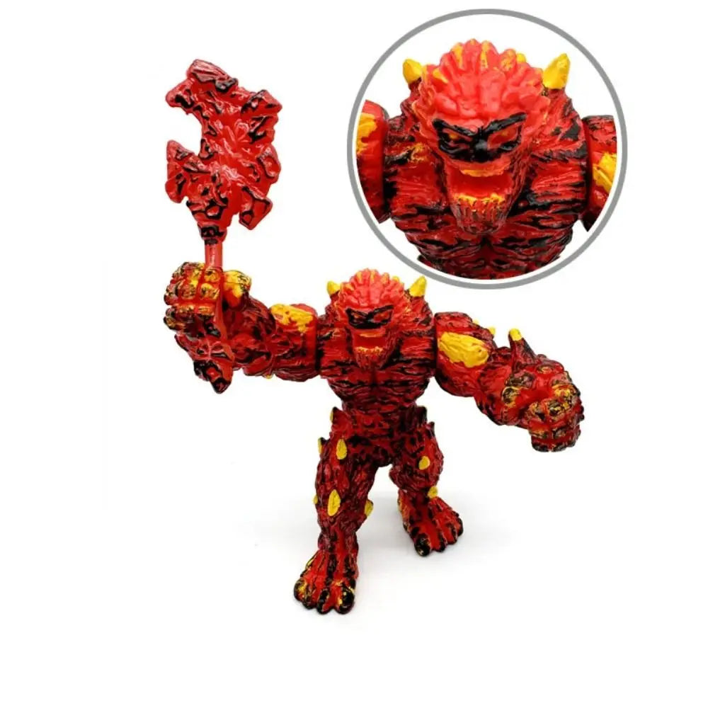 Mythical Werewolf & Ice Demon Figure Set