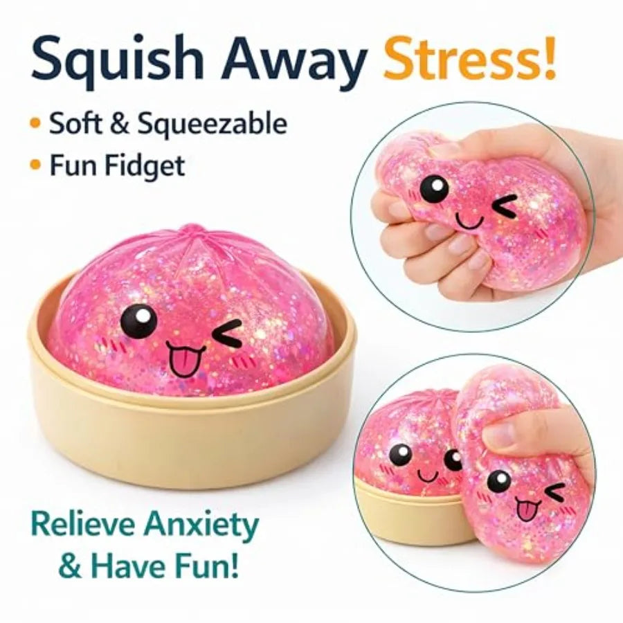 Viral Dumpling Squishy Mystery Box — Party Favor Gift