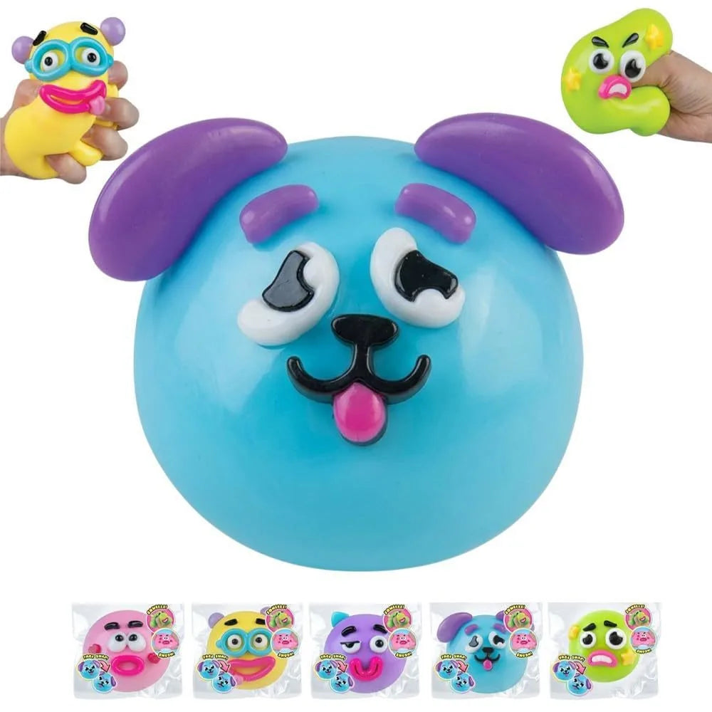 Viral Dog Face Swap Squishy Toy — Slow Rising Decompression Funny Gift