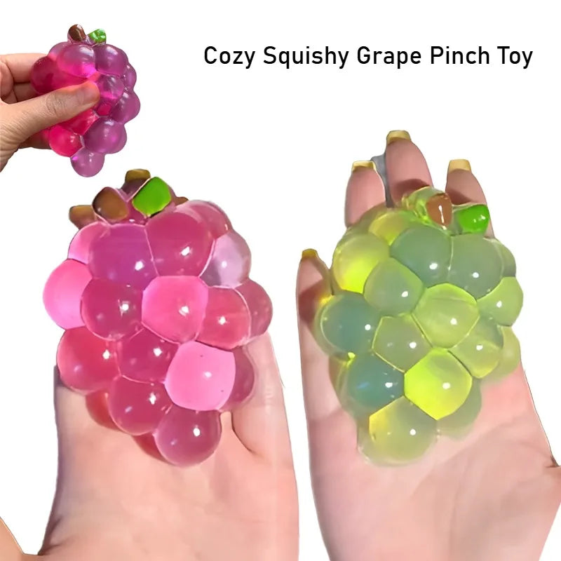 Squishy Grape Bunch Fidget Toy