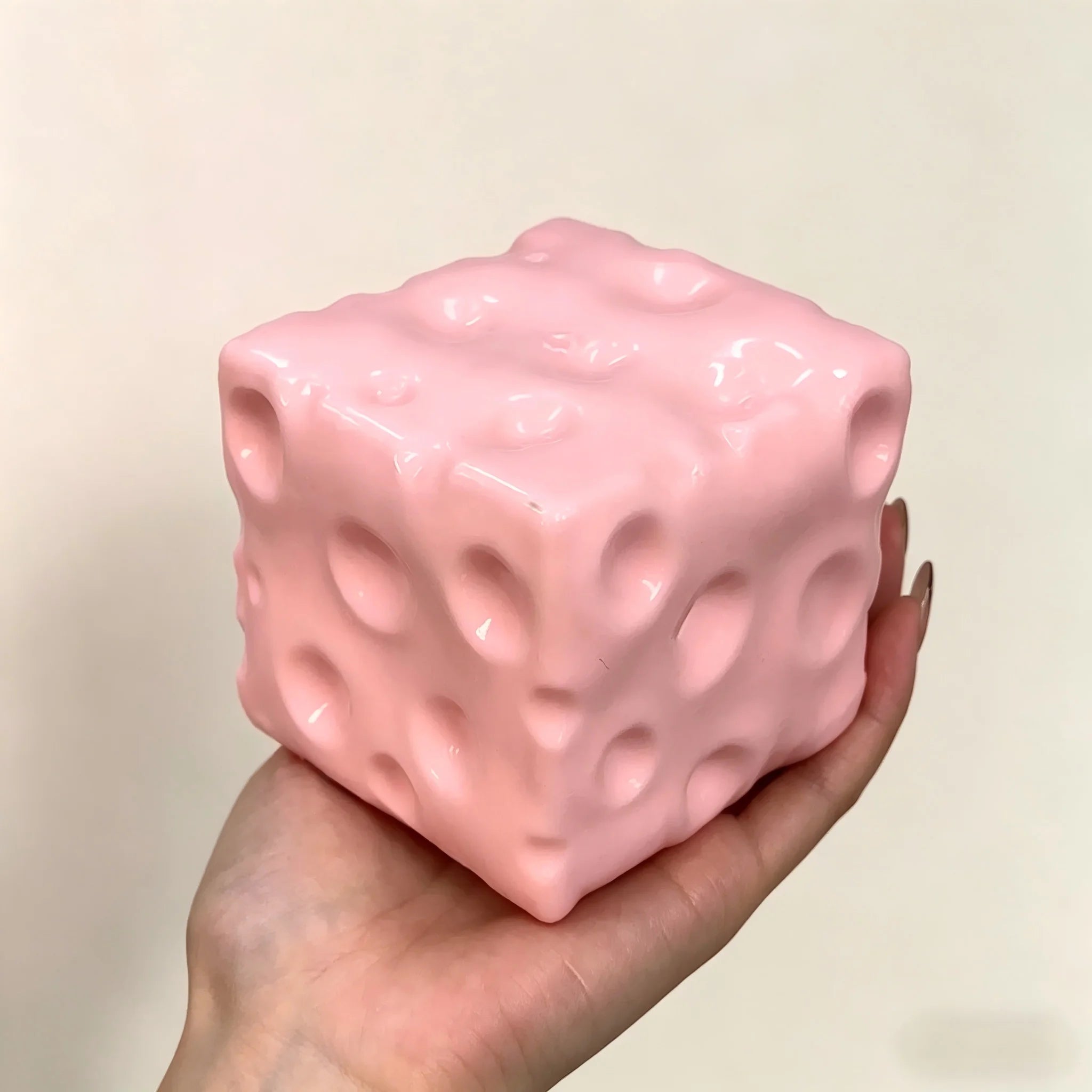 Giant Cheese Cube Squishy