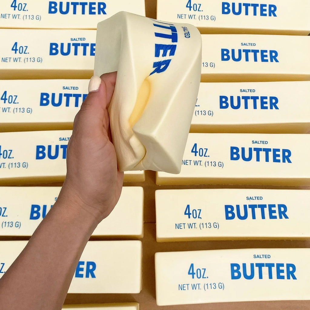 Giant Butter Stick Squishy — Slow Rising Fidget Toy