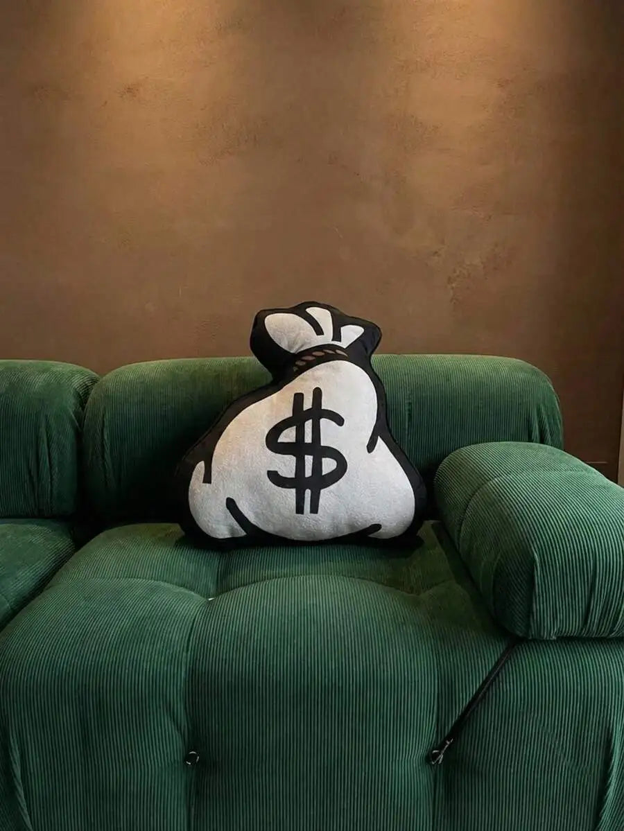 Money Bag Novelty Pillow