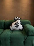 Money Bag Novelty Pillow